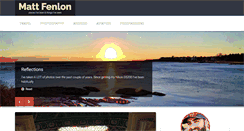 Desktop Screenshot of mattfenlon.com